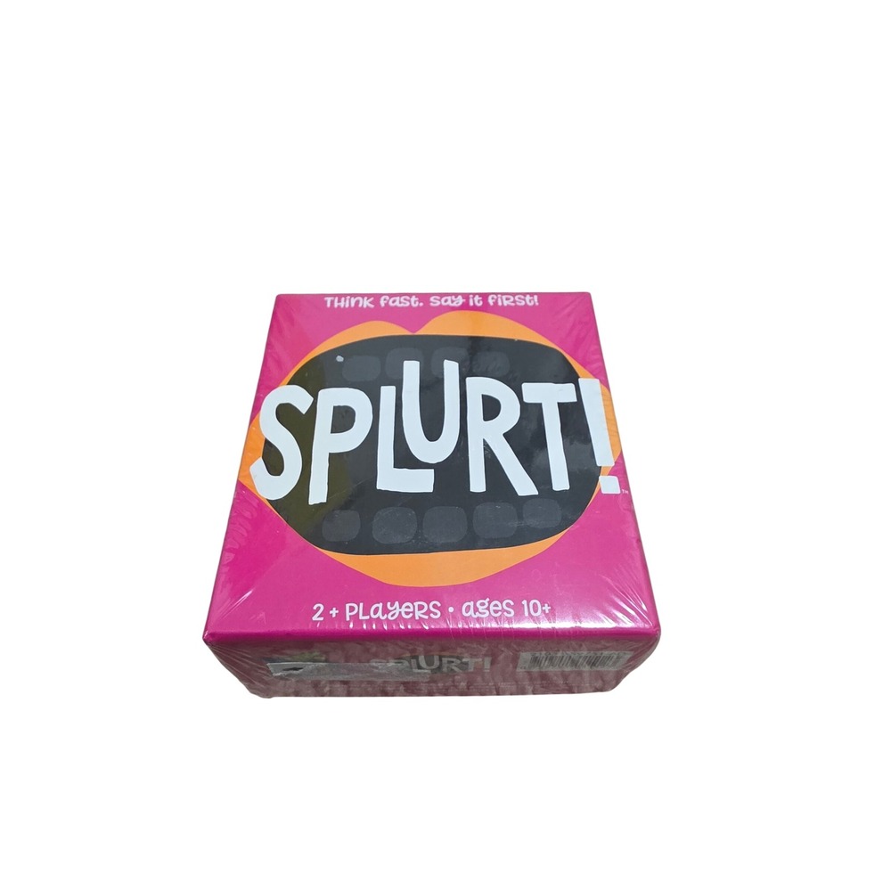 Gamewright Splurt! Fast Reaction Word Card Game Factory Sealed 2+ Players 10+